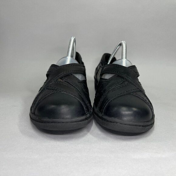Clarks Women's Size 9.5 Black Leahter Slip On Shoes - Picture 2 of 12